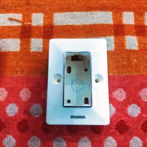 RIGGA PVC SURFACE 1 WAY MODULAR GANG BOX